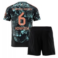 Camisa de time de futebol Bayern Munich Joshua Kimmich #6 Replicas 2º Equipamento Infantil 2024-25 Manga Curta (+ Calças curtas)